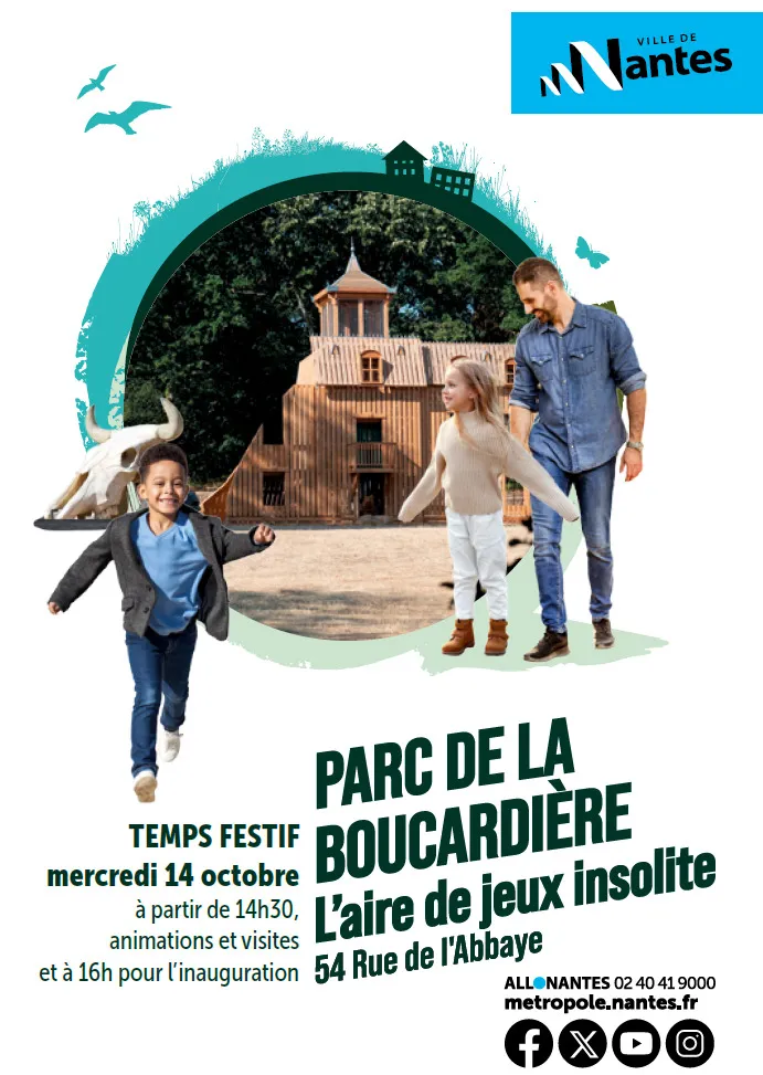 Visuel de l’événement « Inauguration de l'aire de jeux du parc de la Boucardière »