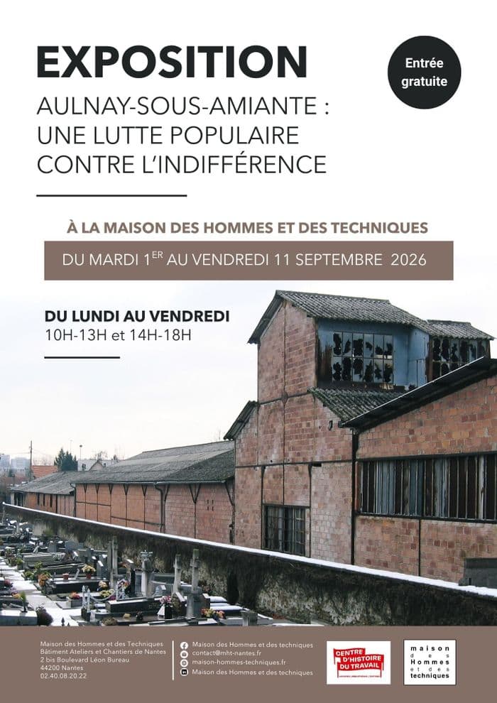 Visuel de l’événement « Aulnay-sous-amiante : une lutte populaire contre l’indifférence »