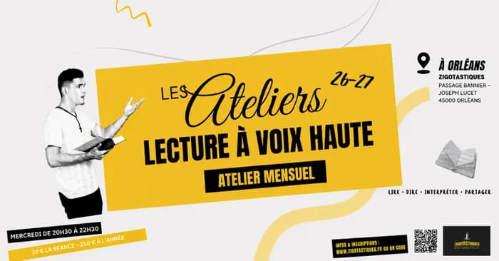 Visuel de l’événement « Lecture à voix haute »
