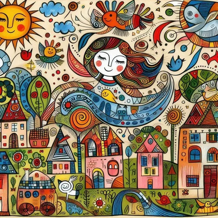 Visuel de l’événement « Atelier à la manière de Marc Chagall »