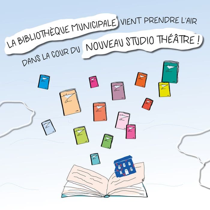 Visuel de l’événement « La bibliothèque prend l'air »
