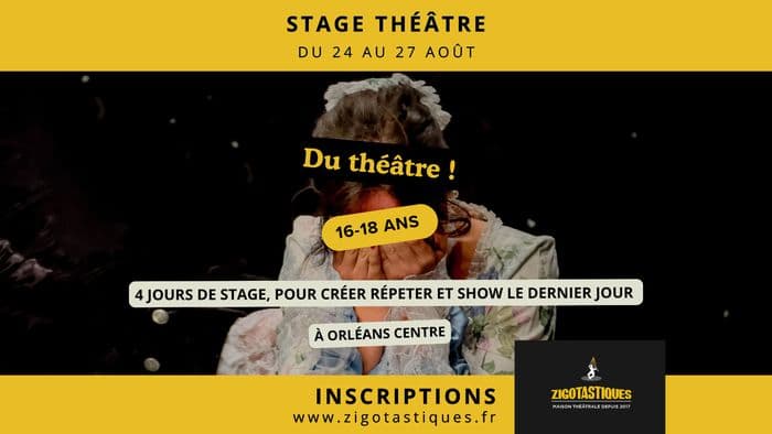 Visuel de l’événement « Stage c'est du Théâtre »