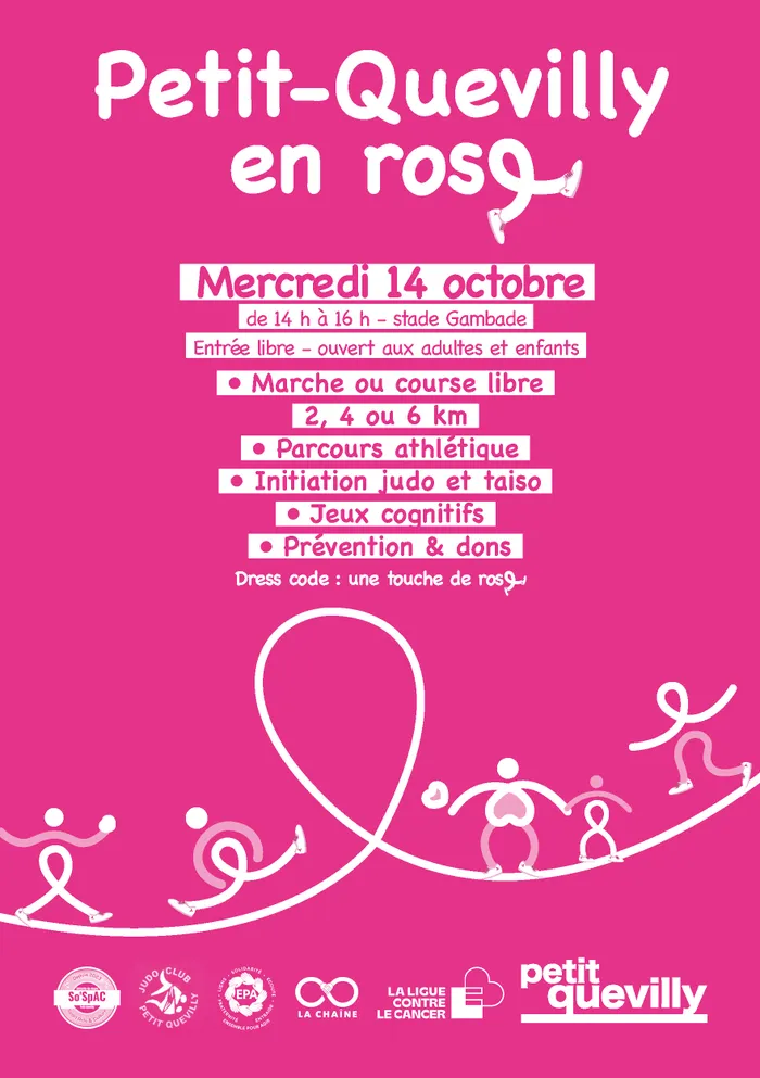 Visuel de l’événement « Petit-Quevilly en rose »