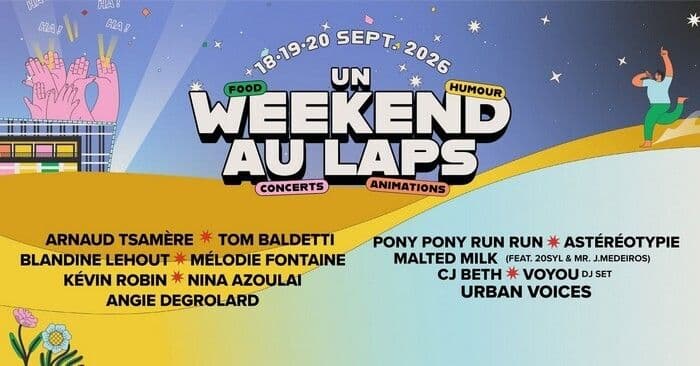 Visuel de l’événement « Un week-end au Laps - 3 jours de fête pour découvrir un nouveau lieu »
