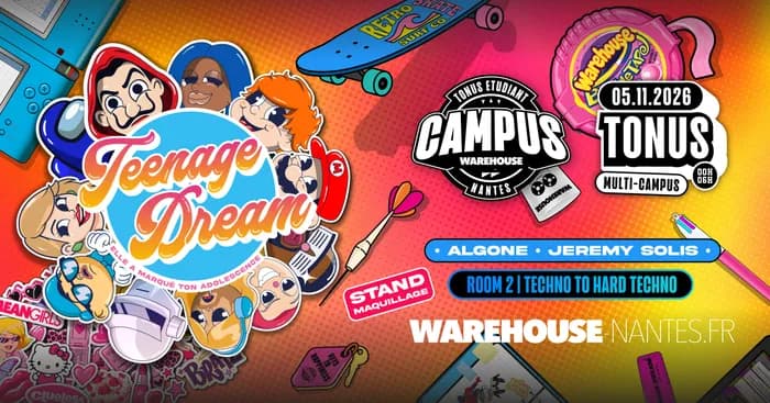 Visuel de l’événement « Tonus Teenage Dream - Multicampus »