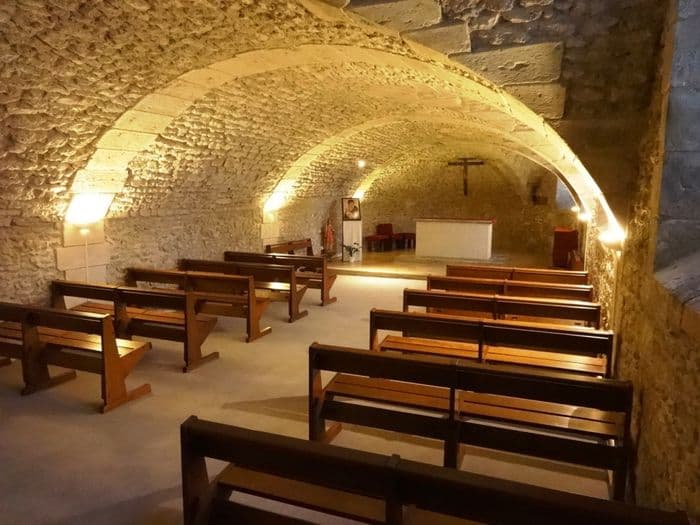 Visuel de l’événement « Visite guidée de l'église Saint-Laurent et de la crypte »