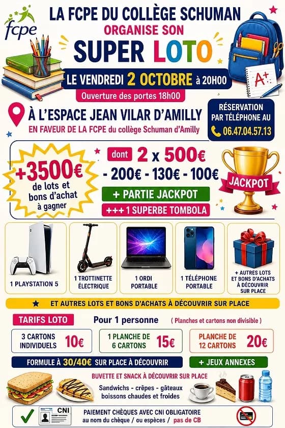 Visuel de l’événement « Super Loto »