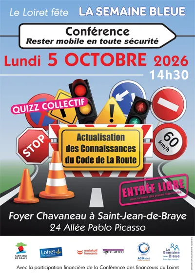 Visuel de l’événement « Conférence sur les dernières modifications du code de la route »