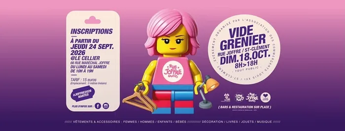 Visuel de l’événement « Vide-grenier rue Joffre »