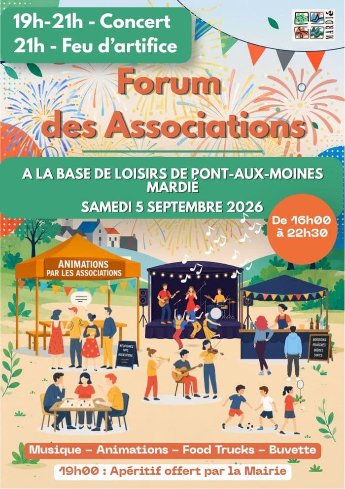 Visuel de l’événement « Forum des associations 2026 »