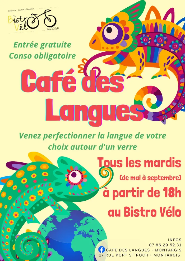 Visuel de l’événement « Café des langues »