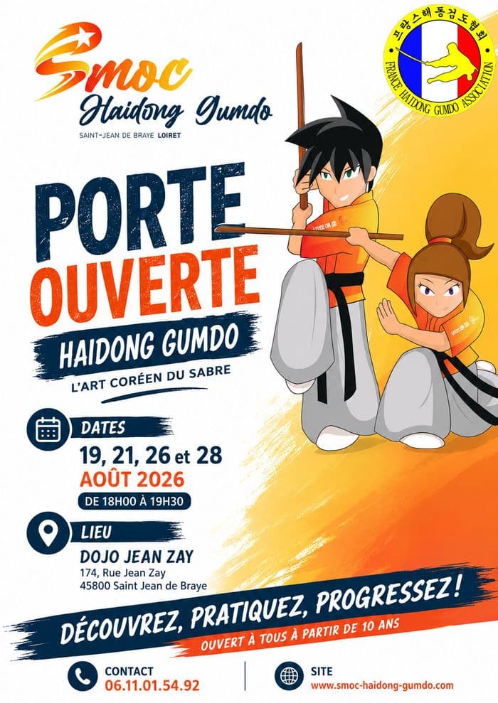 Visuel de l’événement « ⚔️ INITIATION AU SABRE CORÉEN - PORTES OUVERTES »