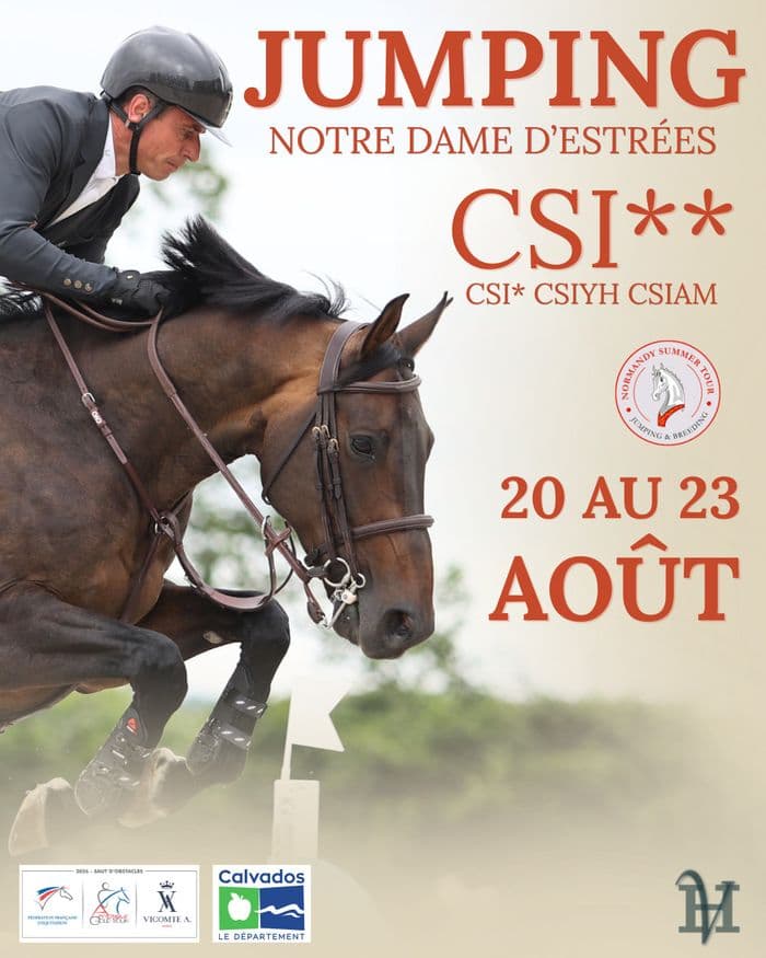 Visuel de l’événement « Concours de saut d'obstacles international »