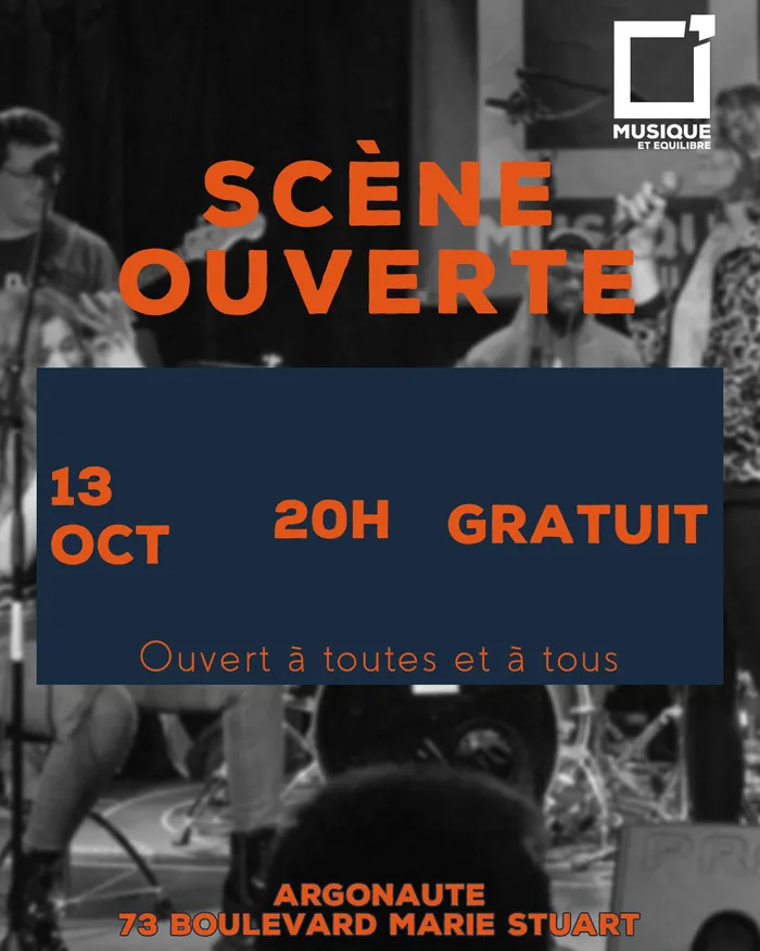 Visuel de l’événement « Scène Ouverte »