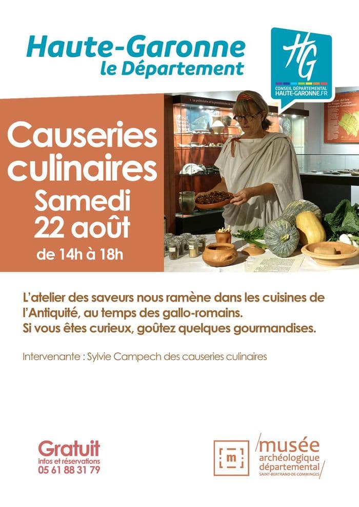 Visuel de l’événement « Les causeries culinaires »