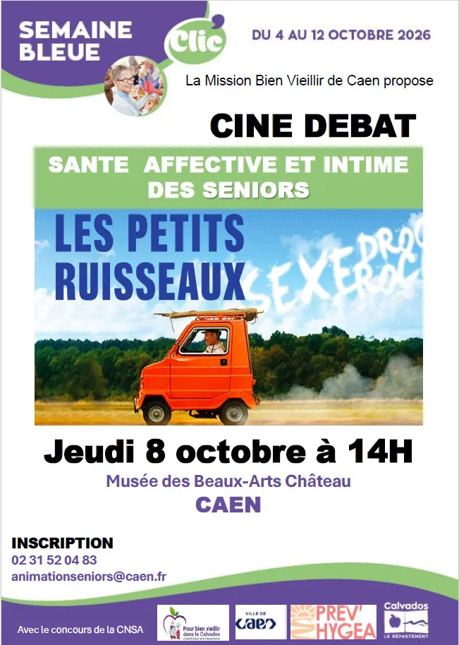 Visuel de l’événement « CINE DEBAT : SANTE AFFECTIVE ET INTIME DES SENIORS »