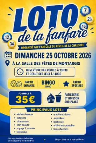 Visuel de l’événement « LOTO de la fanfare »
