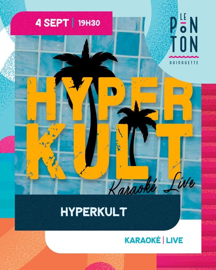 Visuel de l’événement « Hyperkult - Karaoké live »