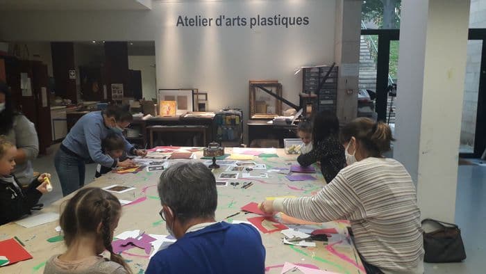 Visuel de l’événement « Ateliers à quatre mains au musée des Beaux-Arts de Caen »