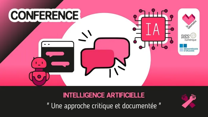Visuel de l’événement « Conférence : IA, une approche critique et documentée »
