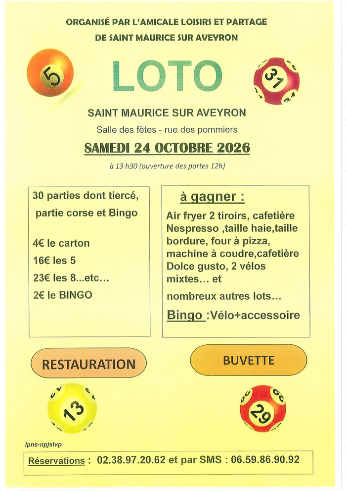 Visuel de l’événement « Loto »