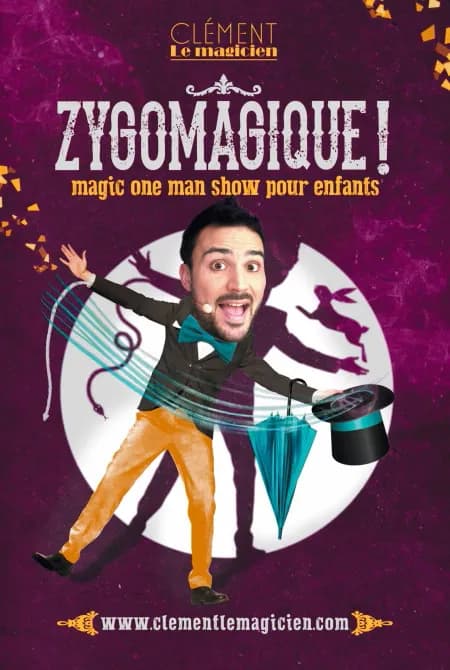 Visuel de l’événement « Zygomagique, un one-man-show pour enfants »