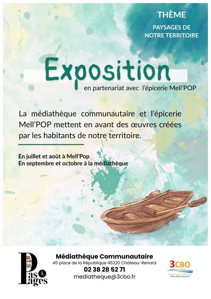 Visuel de l’événement « Exposition : Paysages de notre territoire »