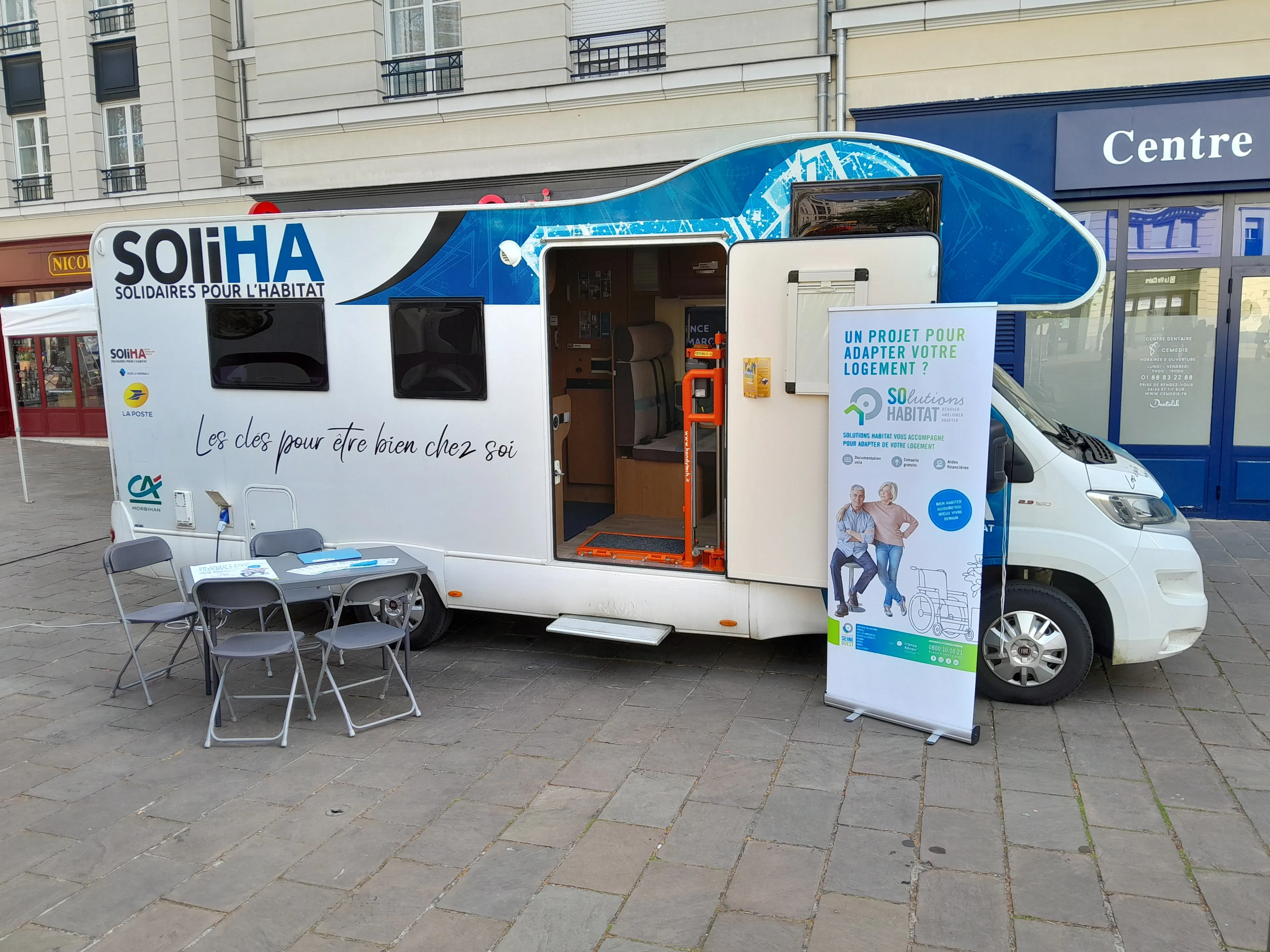 Visuel de l’événement « Adaptation du logement : le camion de l'autonomie fait escale à Issy-les-Moulineaux »