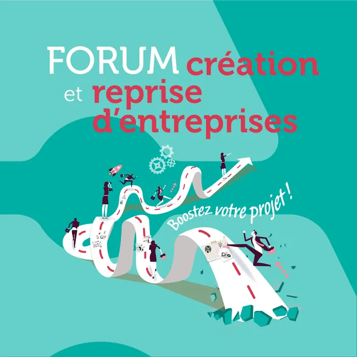 Visuel de l’événement « Forum création et reprise d'entreprises »