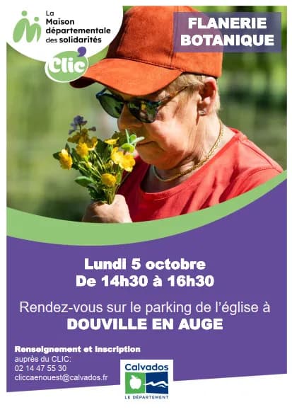 Visuel de l’événement « Flânerie botanique »