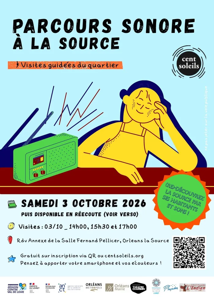 Visuel de l’événement « PARCOURS SONORE DANS LE QUARTIER DE LA SOURCE »
