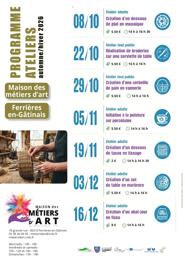 Visuel de l’événement « Atelier mosaïque »