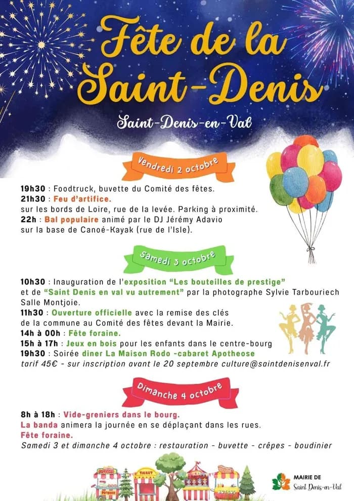 Visuel de l’événement « Fête de la Saint-Denis »