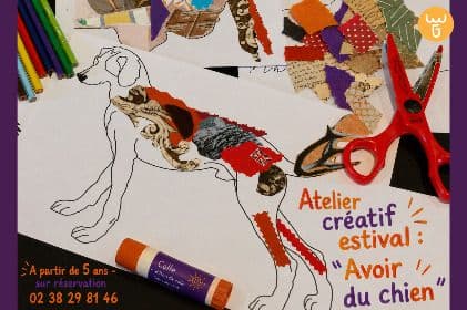 Visuel de l’événement « Atelier créatif : Avoir du chien »