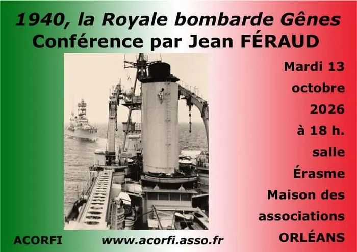 Visuel de l’événement « 1940 : la Royale bombarde Gênes »