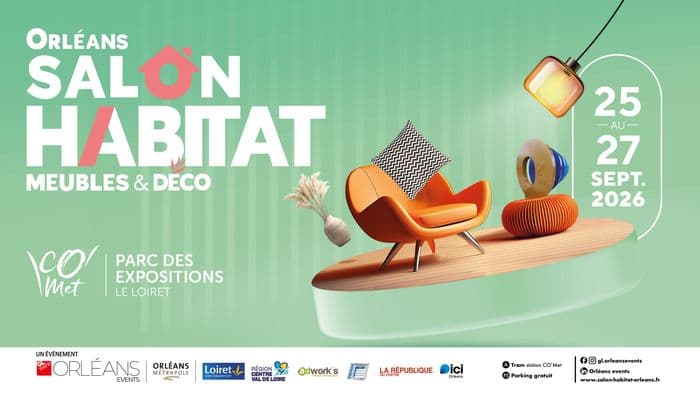 Visuel de l’événement « Salon Habitat Meubles et d'Orléans d'ORL2ANS »