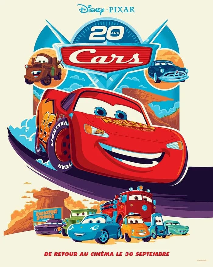 Visuel de l’événement « CARS 20EME ANNIVERSAIRE »