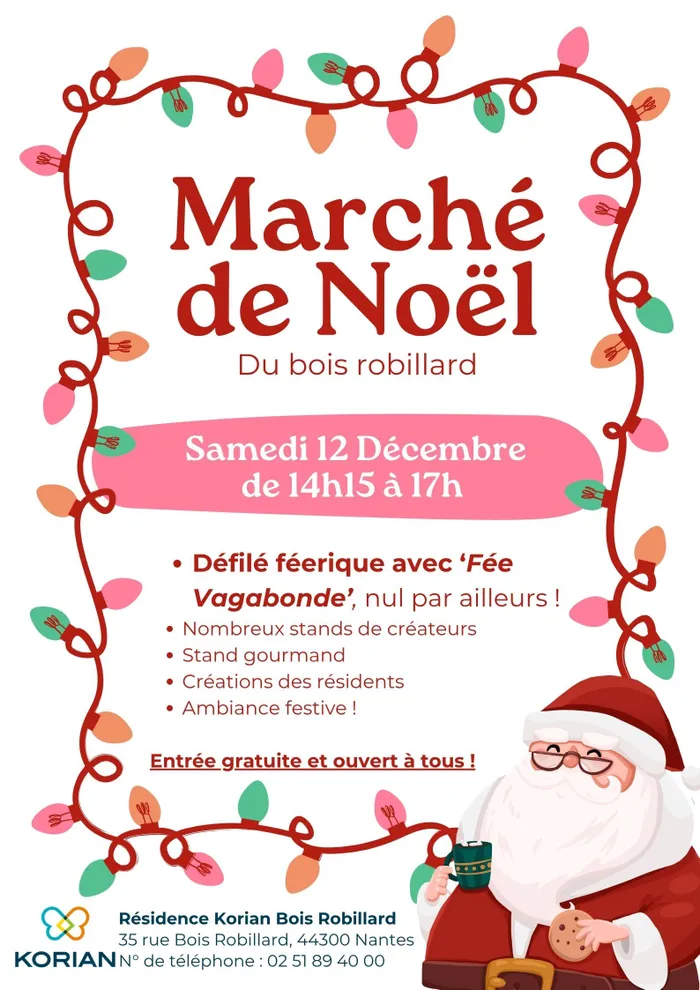 Visuel de l’événement « Marché de Noël du Bois Robillard »