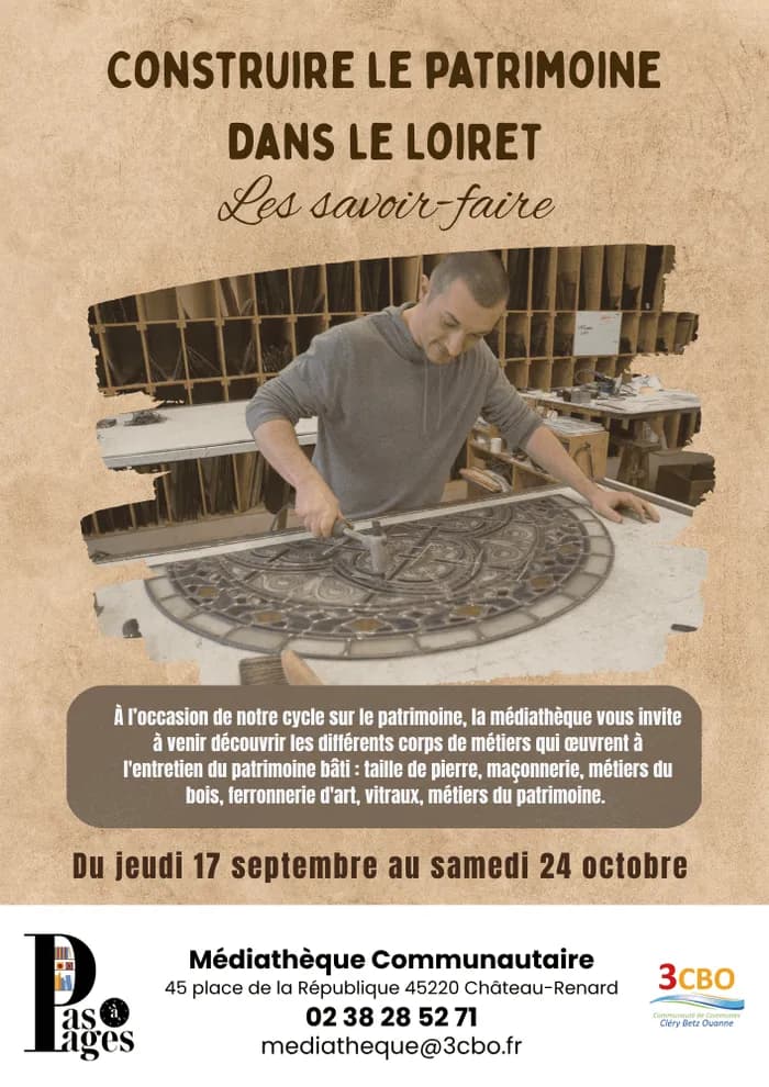 Visuel de l’événement « Exposition : Construire le patrimoine »