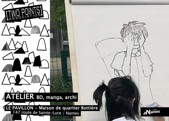 Visuel de l’événement « L’Atelier BD Manga Illustration Architecture / 10-15 ans »