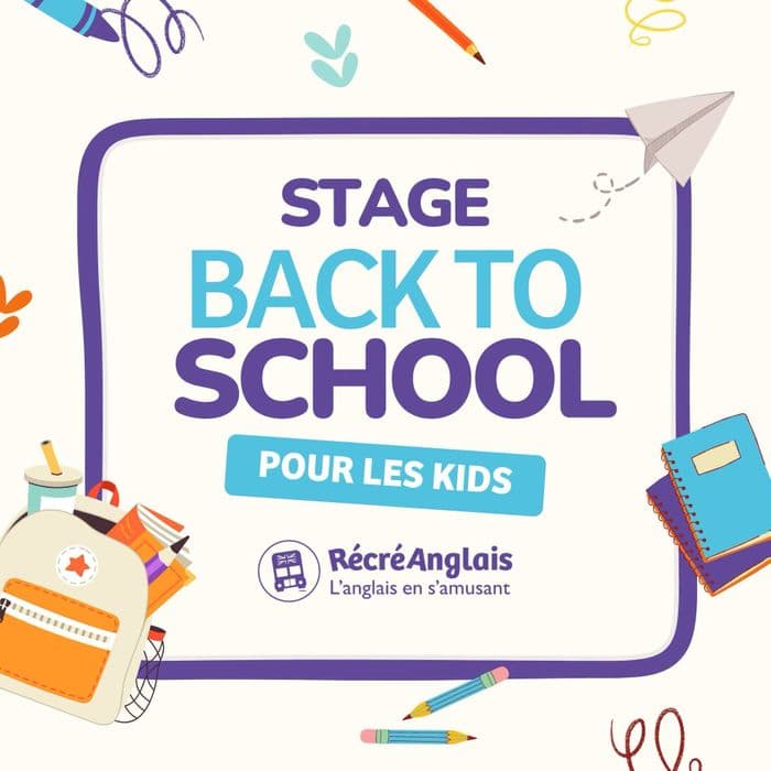 Visuel de l’événement « Stage d’anglais pour enfants »