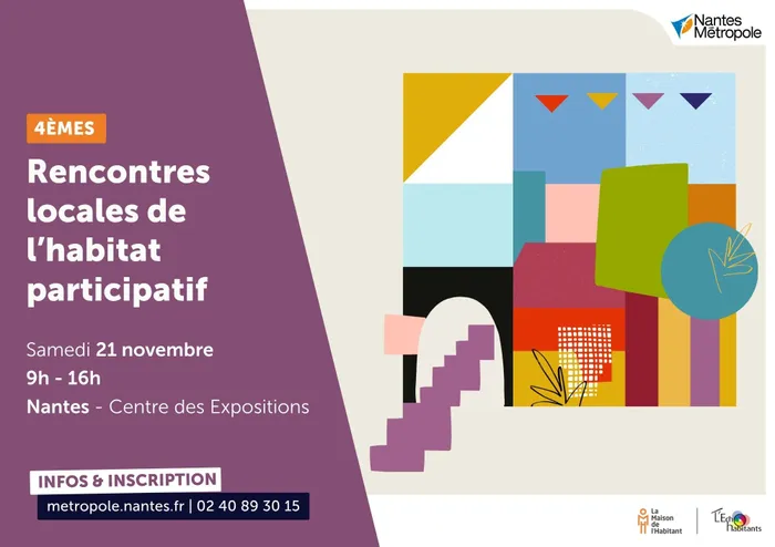 Visuel de l’événement « 4es rencontres locales de l’habitat participatif »
