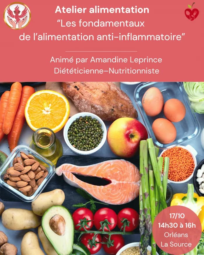 Visuel de l’événement « "Les fondamentaux de l'alimentation anti-inflammatoire" »