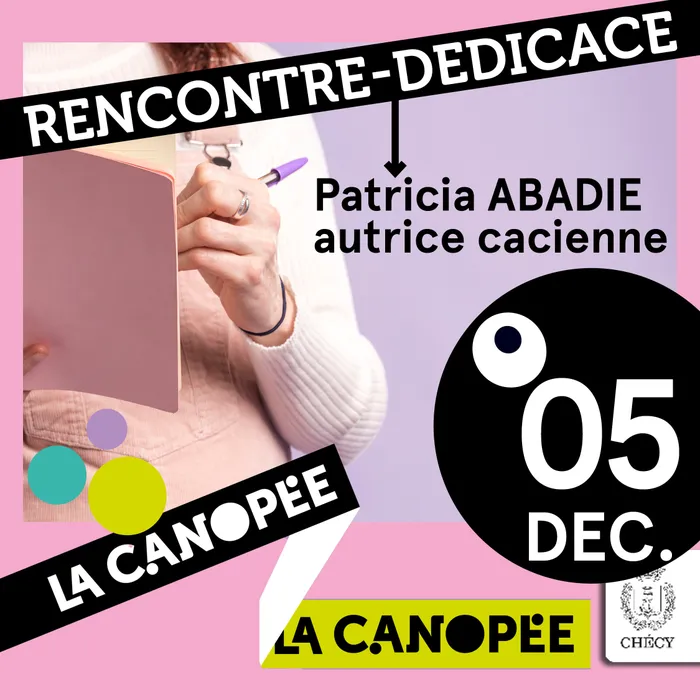 Visuel de l’événement « rencontre dédicace avec Patricia Abadie »