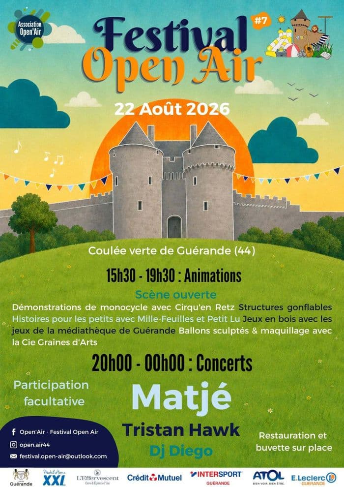 Visuel de l’événement « Festival Open'Air »
