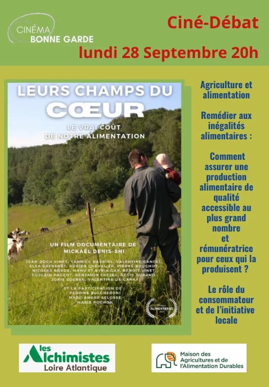 Visuel de l’événement « Ciné-débat : Les Champs du Cœur »