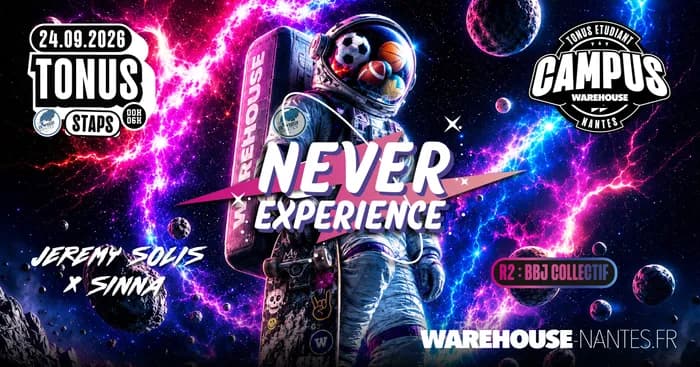 Visuel de l’événement « Tonus Never Expérience - STAPS »