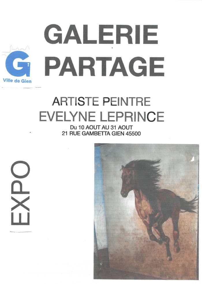 Visuel de l’événement « Exposition de peintures - Evelyne Leprince »