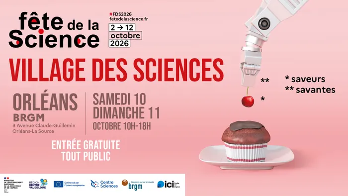 Visuel de l’événement « Village des sciences d'Orléans au BRGM »