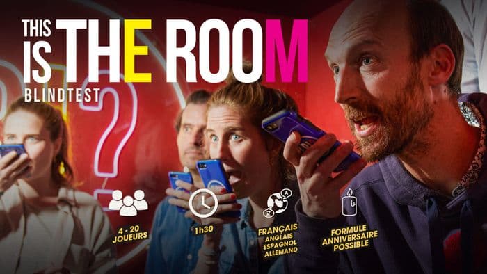 Visuel de l’événement « This is the Room - Blindtest / Quizz / Karaoke (Get Out) »
